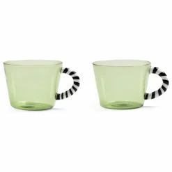 &Klevering Tasses en verre Duet - Set de 2 | Vert Best