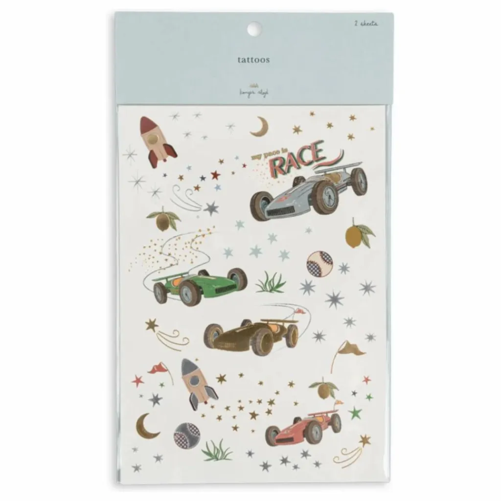 Enfant Konges Sløjd Tatouages temporaires Course