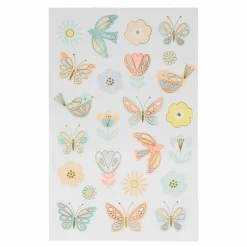 Meri Meri Tatouages temporaires Oiseaux et papillons Multicolore Online