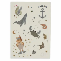 Enfant Konges Sløjd Soins Du Corps|Soins Du Corps|Tatouages temporaires Panda