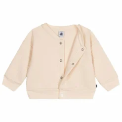 Petit Bateau Manteaux, Blousons, Pilotes|Teddy Tubique Matelassé Cœurs |