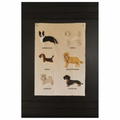 Enfant Lorena Canals Décoration Murale|Déco Murale Enfant|Tenture murale Chiens |