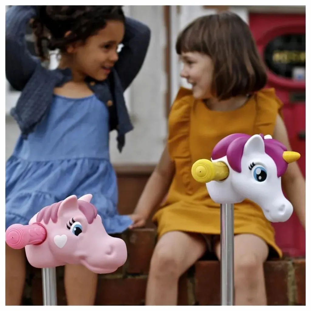 New Micro Tete de licorne pour trottinette | Blanc