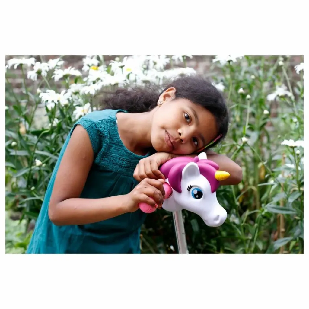 New Micro Tete de licorne pour trottinette | Blanc