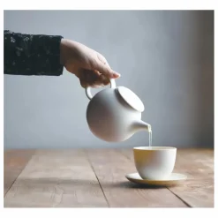 Kinto Art De La Table|Théière Pebble en porcelaine - 500 ml |