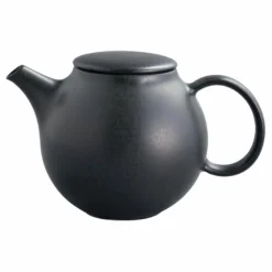 Kinto Théière Pebble en porcelaine - 500 ml | Noir Online