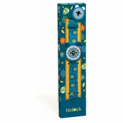 Djeco TICLOCK - Montre Koala | Bleu Hot