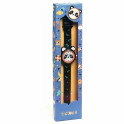 Djeco TICLOCK - Montre Panda | Noir Hot