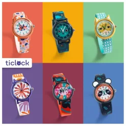 Djeco TICLOCK - Montre Panda | Noir Hot