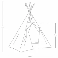 Nobodinoz Tipi Nevada |