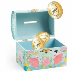 Enfant Djeco Patères, Paniers Enfant|Tirelire Ballerine