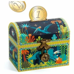 Djeco Tirelire Dinosaure Multicolore Hot