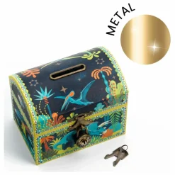 Djeco Tirelire Dinosaure Multicolore Hot