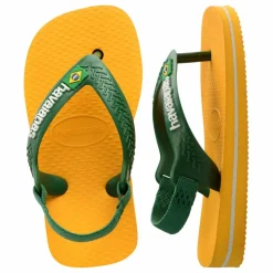Best Havaianas Tongs Baby Brasil Logo | Jaune