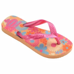 Havaianas Tongs Bébé Flores | Orange Sale