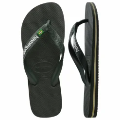 Discount Havaianas Tongs Brasil Logo | Vert olive