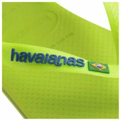 Femme Havaianas Tongs Brasil Logo Néon |