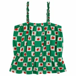 Enfant Bobo Choses Top à Bretelles Coton Bio Tomates |