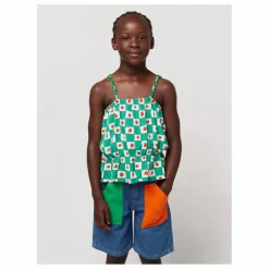 Enfant Bobo Choses Top à Bretelles Coton Bio Tomates |