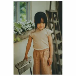 Outlet Donsje Top Aurore Coton Bio | Rose pâle