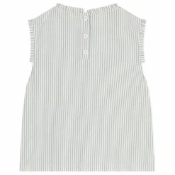 Petit Bateau Top Bictoire Popeline Coton Bio | Blanc Online