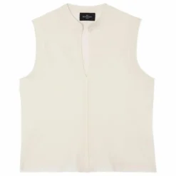 Bompard Top Col Tunisien Minimaliste Coton et Cachemire | Naturel Online