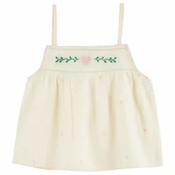 Enfant Emile et Ida Top Cœur Brodé |