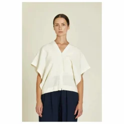 Femme Black Crane Top Origami Lin |