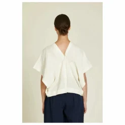 Femme Black Crane Top Origami Lin |