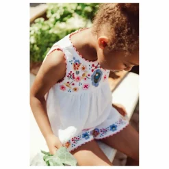 Enfant Louise Misha Top Solenia Gaze de Coton Bio |