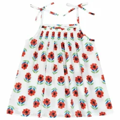 Lucas du Tertre Top Violette Anémone | Blanc