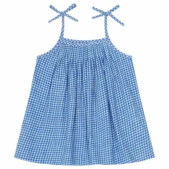 Enfant Lucas du Tertre Top Violette Bobby Vichy |