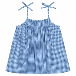 Enfant Lucas du Tertre Top Violette Bobby Vichy |