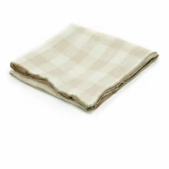 New Maison de Vacances Torchon Bourdon en toile vintage | Crème