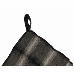 Le Monde Sauvage Linge De Table|Art De La Table|Torchon Highlands à carreaux en lin lavé |