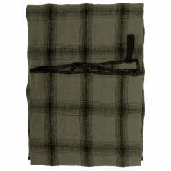 Le Monde Sauvage Linge De Table|Art De La Table|Torchon Highlands à carreaux en lin lavé |