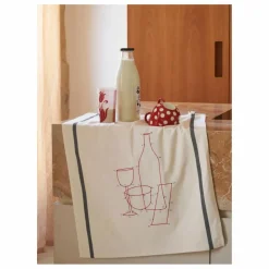 La cerise sur le gâteau Torchon Phil Drink | Crème Outlet