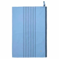 La cerise sur le gâteau Linge De Table|Art De La Table|Torchon rayé en coton bio Piero |