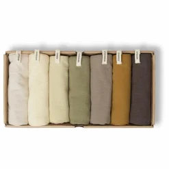 Ferm Living Torchons jours de la semaine - Set de 7