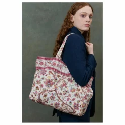 New Louise Misha Tote Bag Beverly Bluebell Grove Coton Bio - Collection Femme | Crème