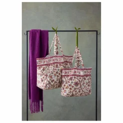 New Louise Misha Tote Bag Beverly Bluebell Grove Coton Bio - Collection Femme | Crème