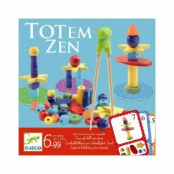 Sale Djeco Totem Zen - Jeu d'adresse et de rapidité Multicolore