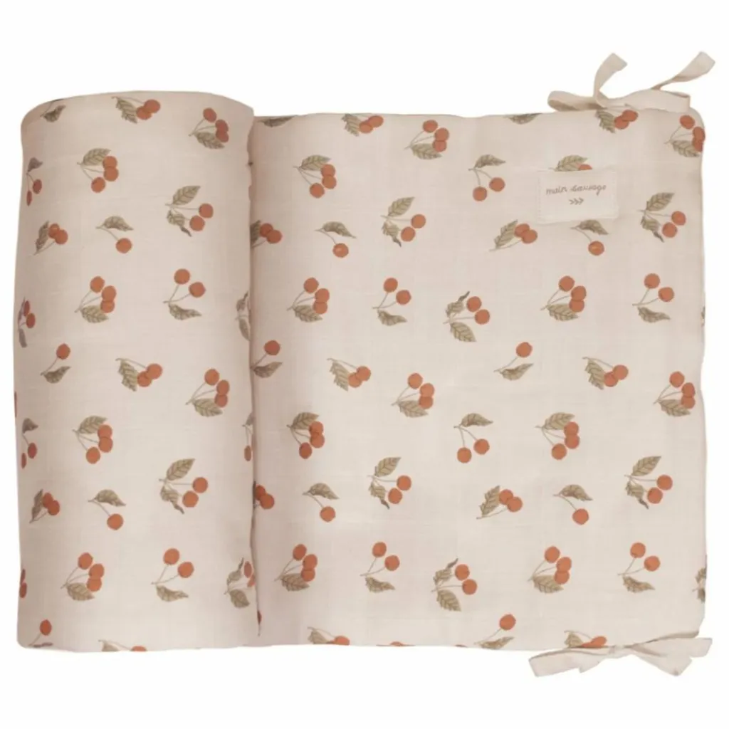 New Main Sauvage Tour de lit Cherry | Beige