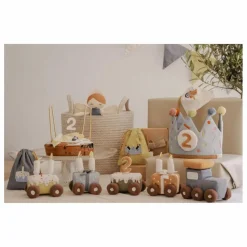 Fabelab Train d'anniversaire | Bleu Best