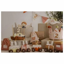 Fabelab Doudous, Peluches|Doudous Et Peluches|Train d'anniversaire |