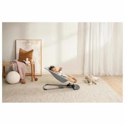 BabyBjörn Transat Bliss en jersey tissé chiné |