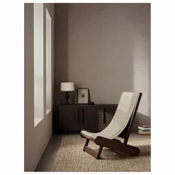 Hot Ferm Living Transat lounge Hemi | Marron