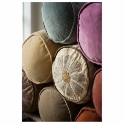 Madam Stoltz Traversin en velours | Miel