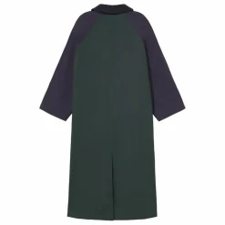 Femme The Tiny Big Sister Trench Color Block |