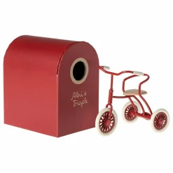 Maileg Tricycle et son abri | Rouge Best